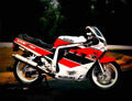 Suzuki GSX R 750 (reduced effect) 1990 1 motorbike A4 Photo Print