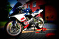 Suzuki GSX R 750 (reduced effect) 1991 4 motorbike A4 Photo Print