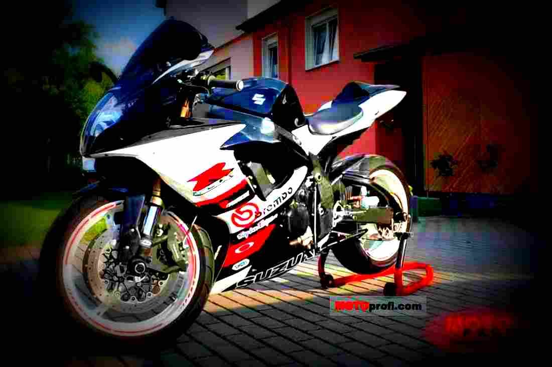 Suzuki GSX R 750 (reduced effect) 1991 4 motorbike A4 Photo Print
