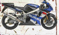 Suzuki GSX R1000 2002 Aged Vintage A4 Photo Print