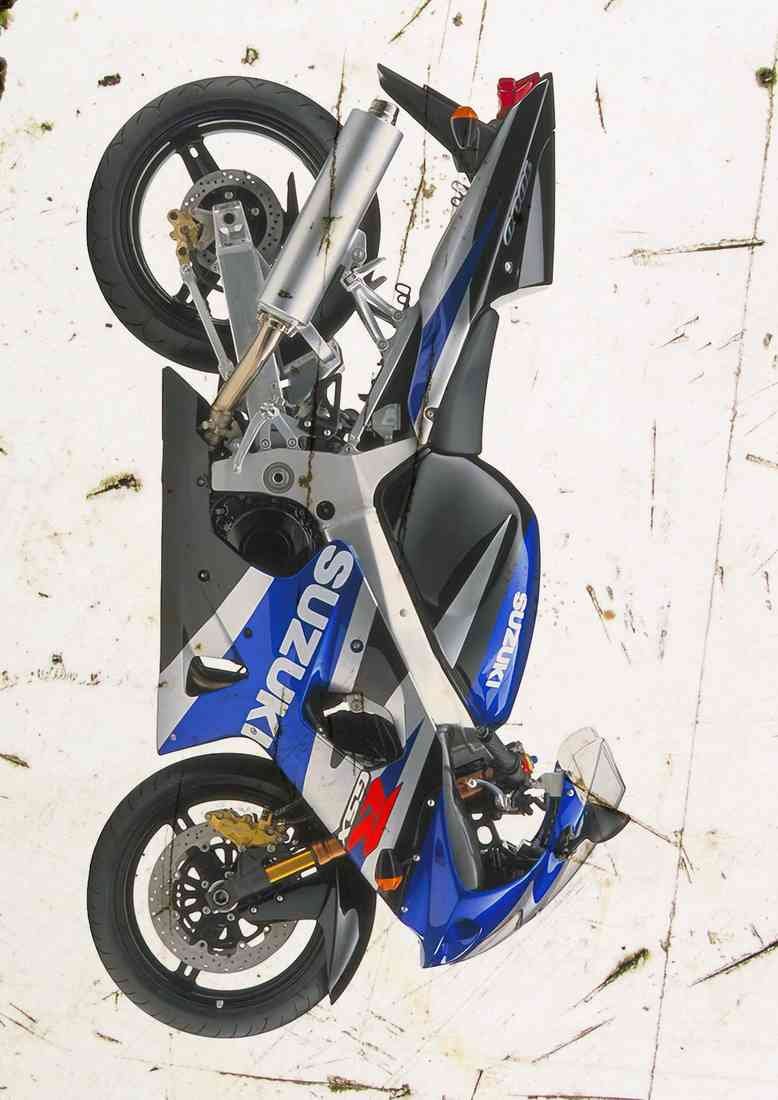 Suzuki GSX R1000 2002 aged A4 Photo Print