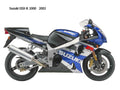 Suzuki GSX R1000 2002 motorbike A4 Photo Print