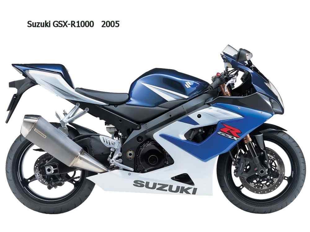 Suzuki GSX R1000 2005 motorbike A4 Photo Print