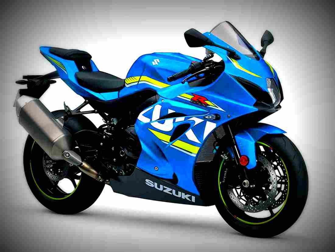 Suzuki GSX R1000 2017 1 motorbike A4 Photo Print