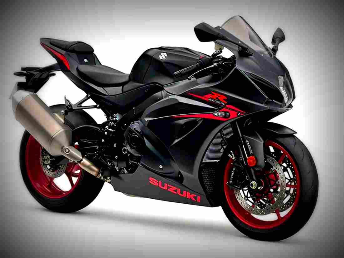 Suzuki GSX R1000 2017 2 motorbike A4 Photo Print