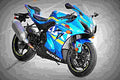 Suzuki GSX R1000 2017 4 motorbike A4 Photo Print