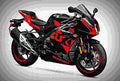 Suzuki GSX R1000 2019 3 motorbike A4 Photo Print