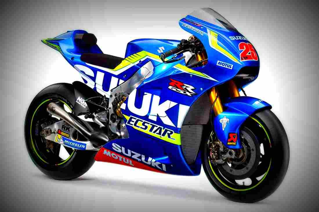 Suzuki GSX R1000 Moto GP 2017 1 motorbike A4 Photo Print