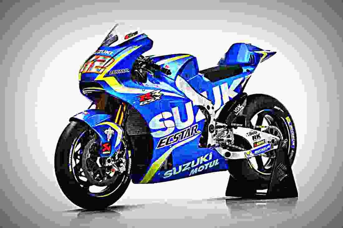 Suzuki GSX R1000 Moto GP 2017 3 motorbike A4 Photo Print