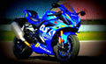 Suzuki GSX R1000R 2019 3 motorbike A4 Photo Print