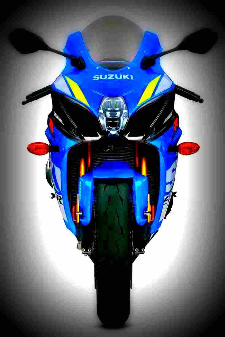 Suzuki GSX R1000R ECSTAR 2019 3 motorbike A4 Photo Print