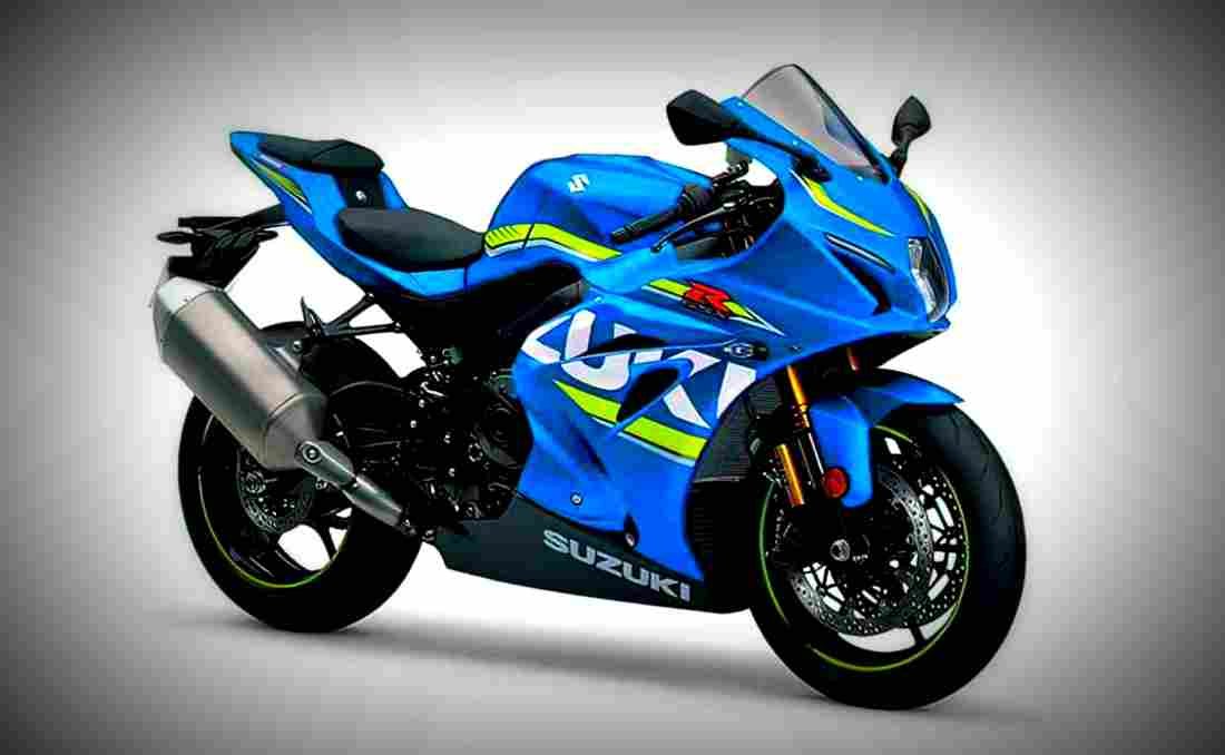 Suzuki GSX R125 2017 4 motorbike A4 Photo Print