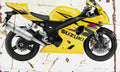 Suzuki GSX R600 2004 Aged Vintage A4 Photo Print