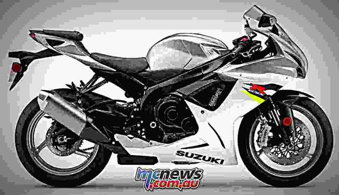 Suzuki GSX R600 2018 3 motorbike A4 Photo Print