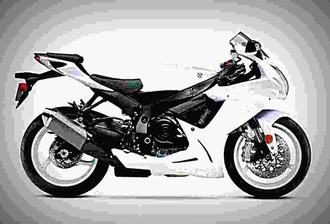 Suzuki GSX R600 2019 2 motorbike A4 Photo Print