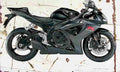 Suzuki GSX R750 2006 Aged Vintage A4 Photo Print