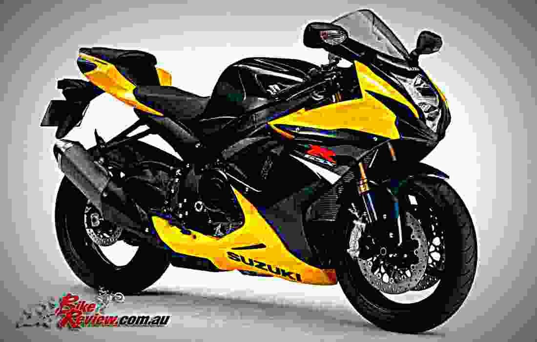 Suzuki GSX R750 2017 2 motorbike A4 Photo Print