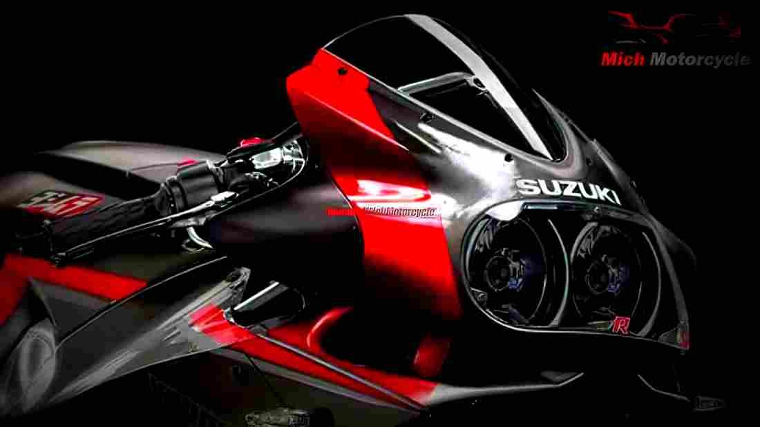 Suzuki GSX R750 2019 3 motorbike A4 Photo Print