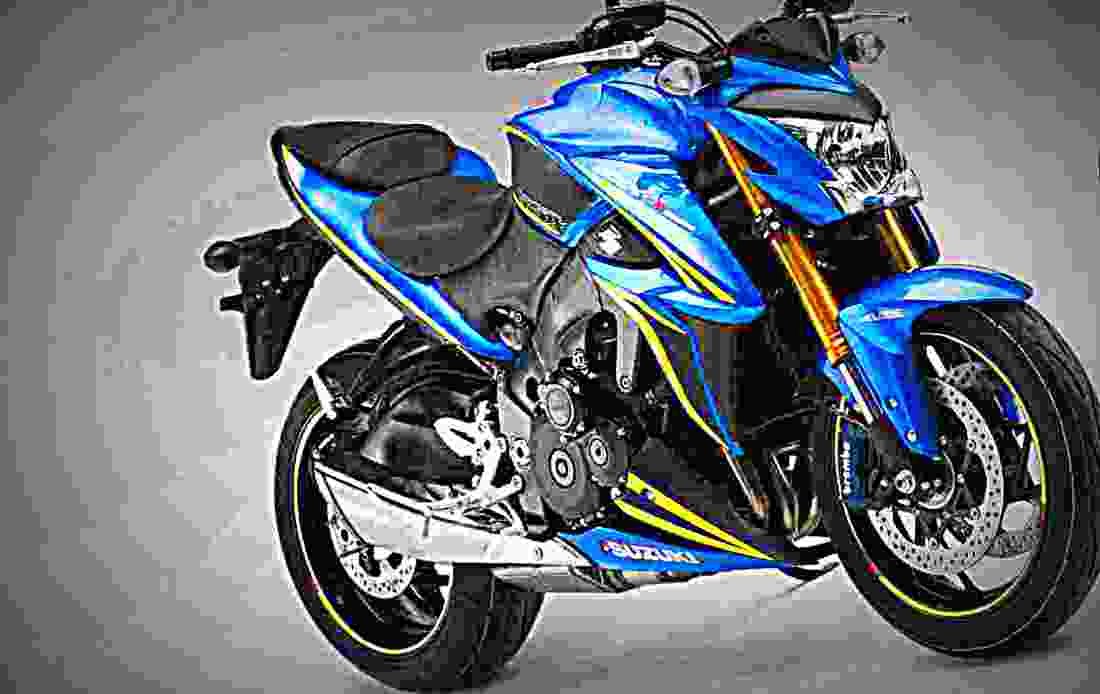 Suzuki GSX S1000F Tour Edition 2017 4 motorbike A4 Photo Print