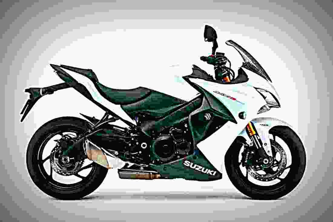 Suzuki GSX S1000FZ 2018 3 motorbike A4 Photo Print