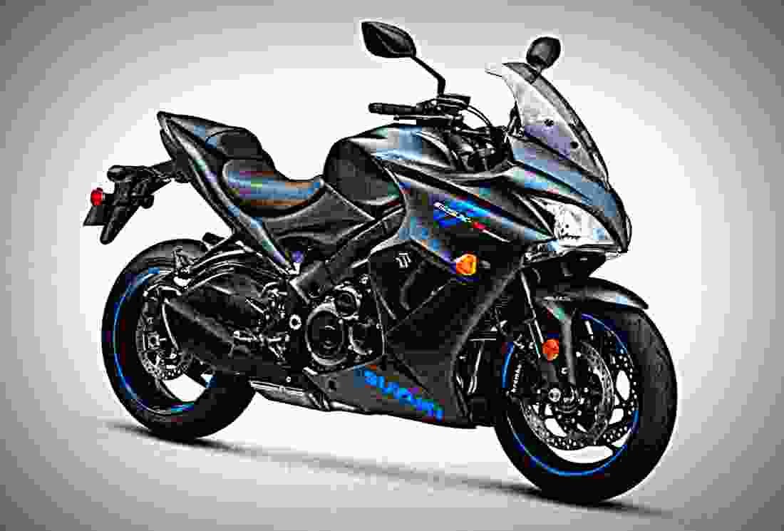 Suzuki GSX S1000FZ 2019 2 motorbike A4 Photo Print