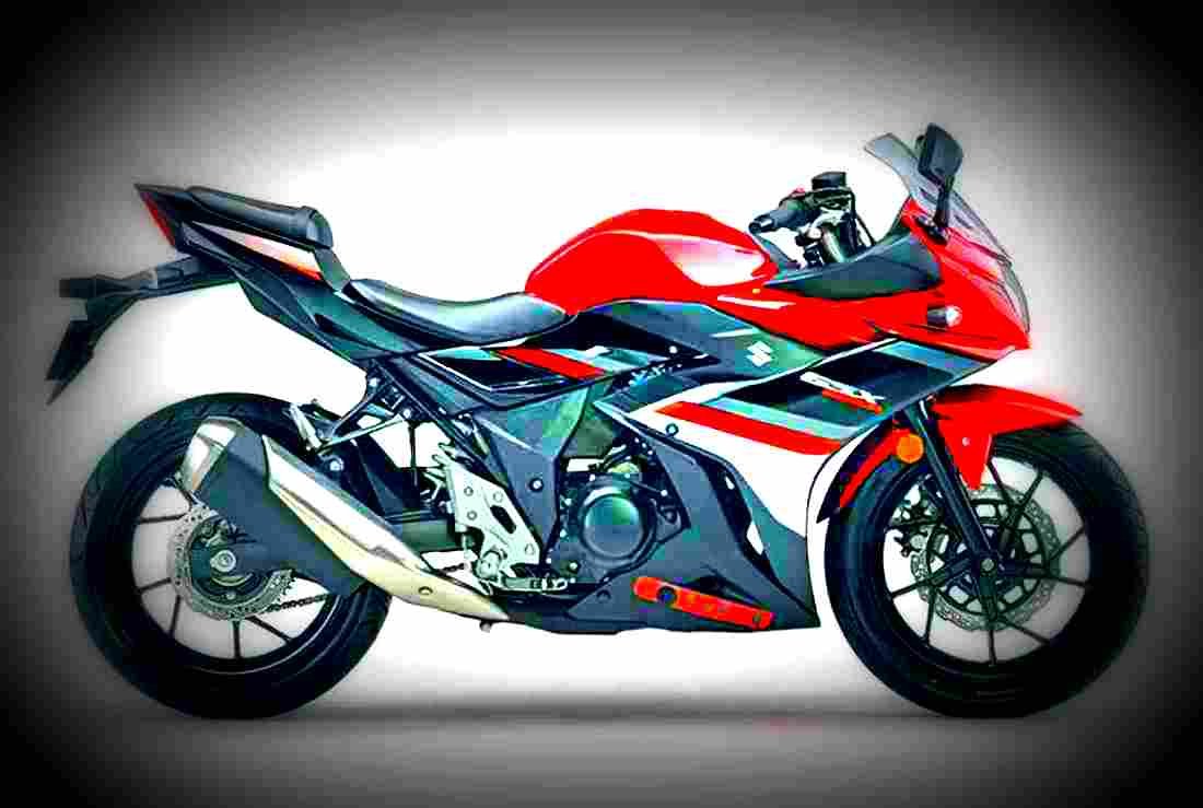 Suzuki GSX S1000FZ 2019 4 motorbike A4 Photo Print
