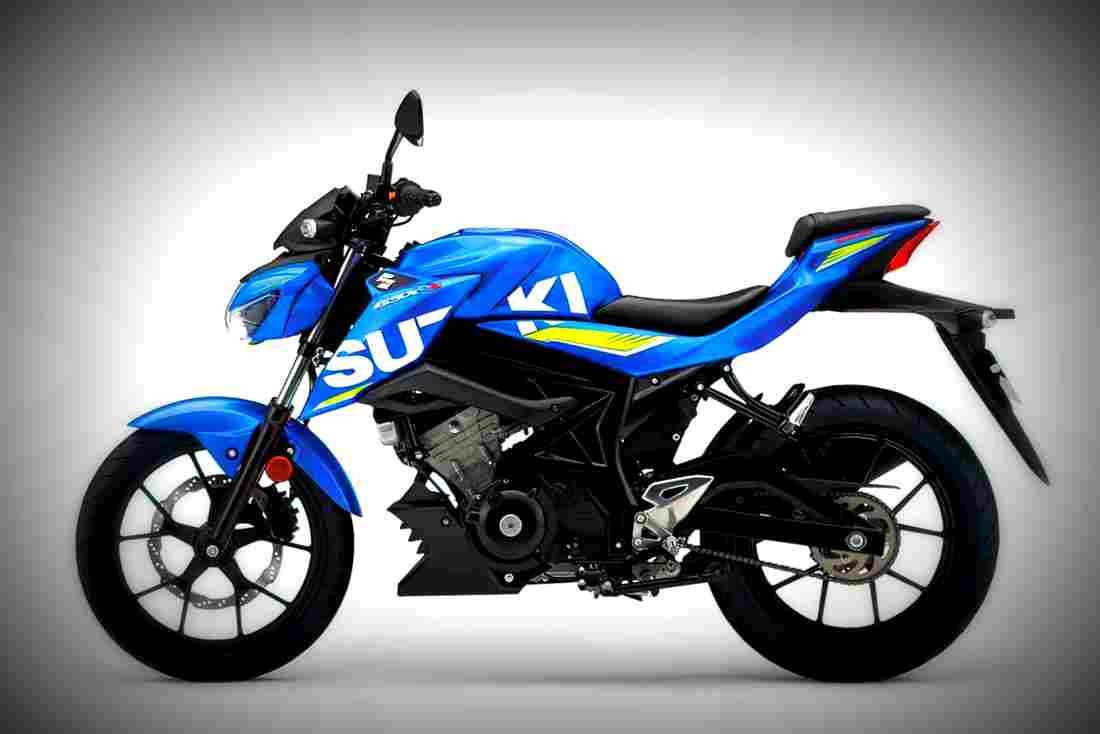 Suzuki GSX S125 2017 1 motorbike A4 Photo Print