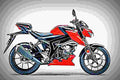 Suzuki GSX S125 2017 2 motorbike A4 Photo Print