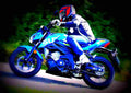 Suzuki GSX S125 2017 4 motorbike A4 Photo Print