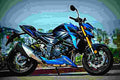 Suzuki GSX S750 2018 3 motorbike A4 Photo Print