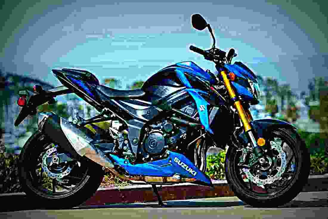 Suzuki GSX S750 2018 3 motorbike A4 Photo Print