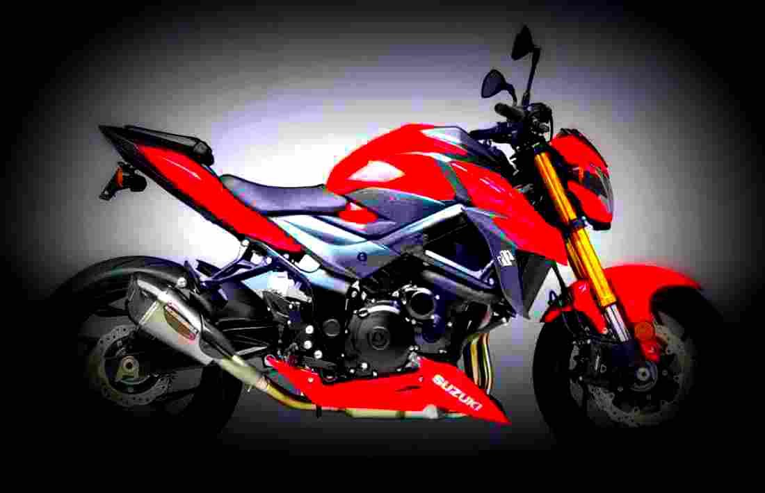 Suzuki GSX S750 Z 2019 3 motorbike A4 Photo Print