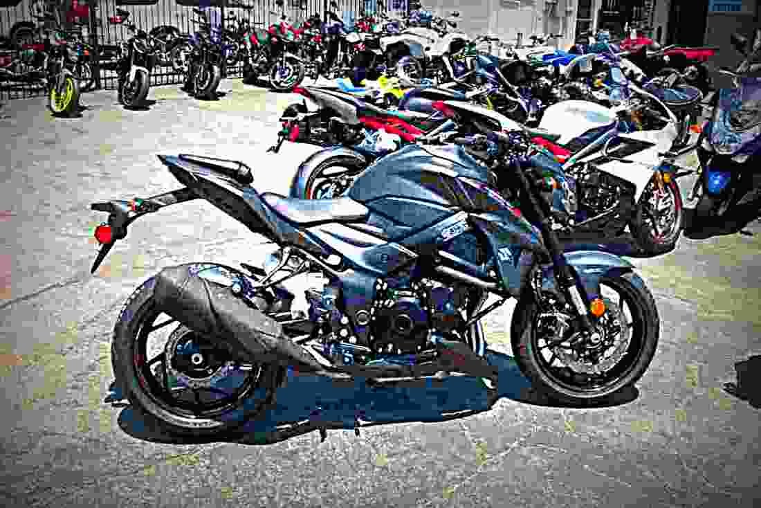 Suzuki GSX S750Z 2017 3 motorbike A4 Photo Print