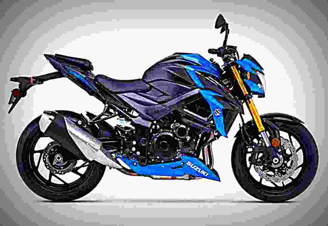 Suzuki GSX S750Z 2017 4 motorbike A4 Photo Print