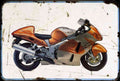 Suzuki GSX1300R Hayabusa 1999 aged A4 Photo Print
