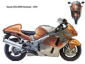 Suzuki GSX1300R Hayabusa 1999 motorbike A4 Photo Print