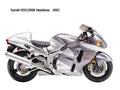 Suzuki GSX1300R Hayabusa 2002 motorbike A4 Photo Print