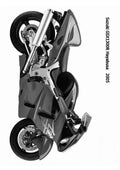 Suzuki GSX1300R Hayabusa 2005 BW A4 Photo Print