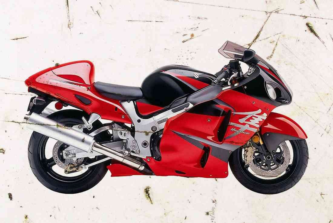 Suzuki GSX1300R Hayabusa 2005 aged 2020n A4 Photo Print