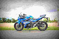 Suzuki GSX250R 2017 4 motorbike A4 Photo Print