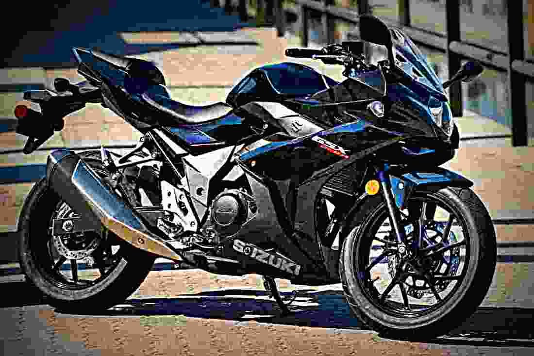 Suzuki GSX250R 2018 1 motorbike A4 Photo Print