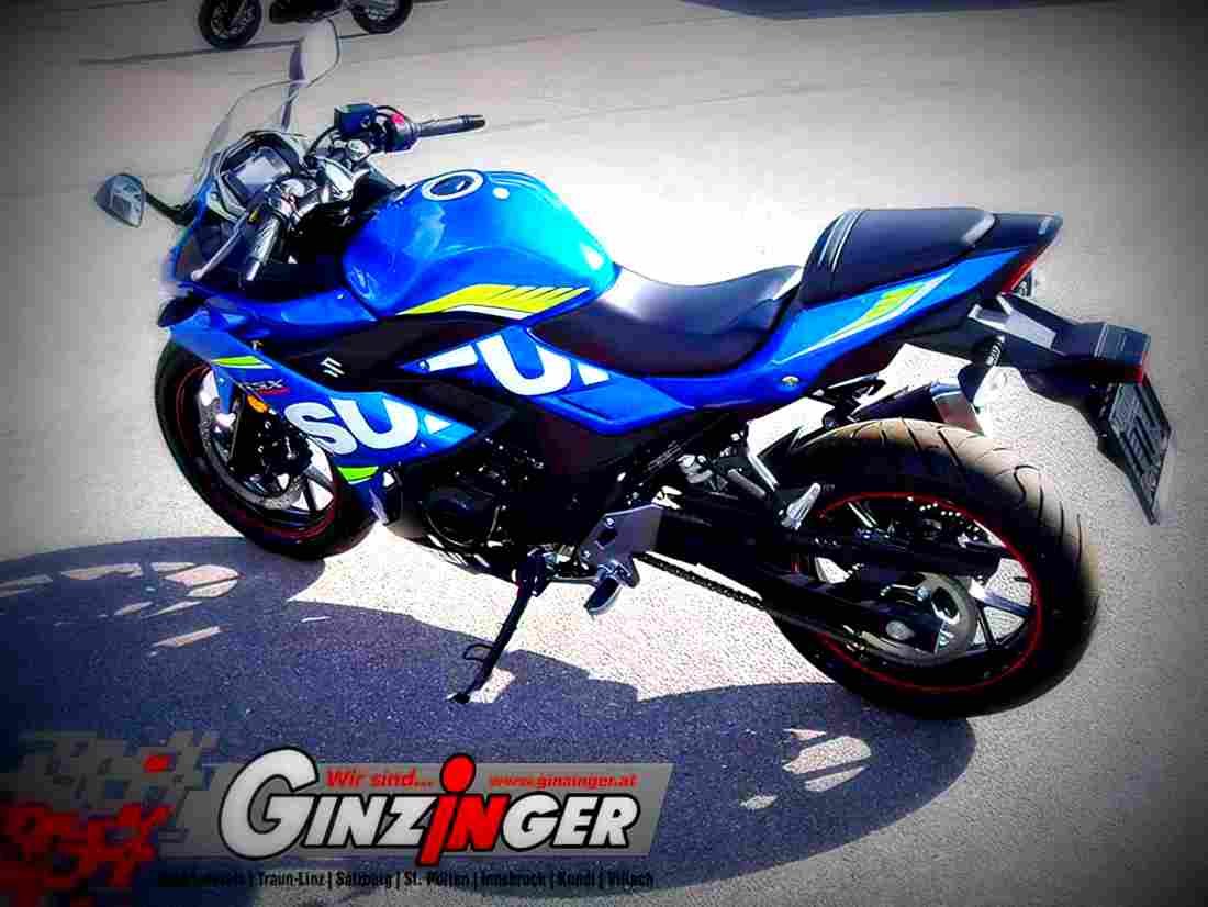 Suzuki GSX250R ABS 2019 4 motorbike A4 Photo Print