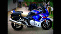 Suzuki GSX650F 2017 3 motorbike A4 Photo Print