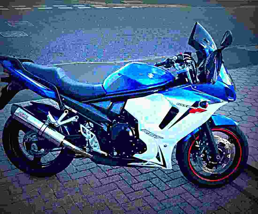 Suzuki GSX650F 2018 2 motorbike A4 Photo Print