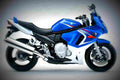 Suzuki GSX650F 2018 3 motorbike A4 Photo Print