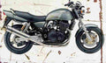 Suzuki GSX750 2001 Aged Vintage A4 Photo Print