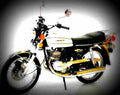 Suzuki GT 125 1976 1 motorbike A4 Photo Print