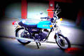 Suzuki GT 125 1977 5 motorbike A4 Photo Print