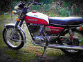 Suzuki GT 250 1973 1 motorbike A4 Photo Print