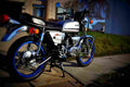 Suzuki GT 380 1975 5 motorbike A4 Photo Print